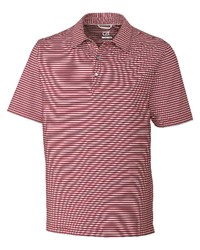 Men's short-sleeve bold rich-gritty-hemp tee-Cutter & Buck Men's Division Stripe Polo Shirt