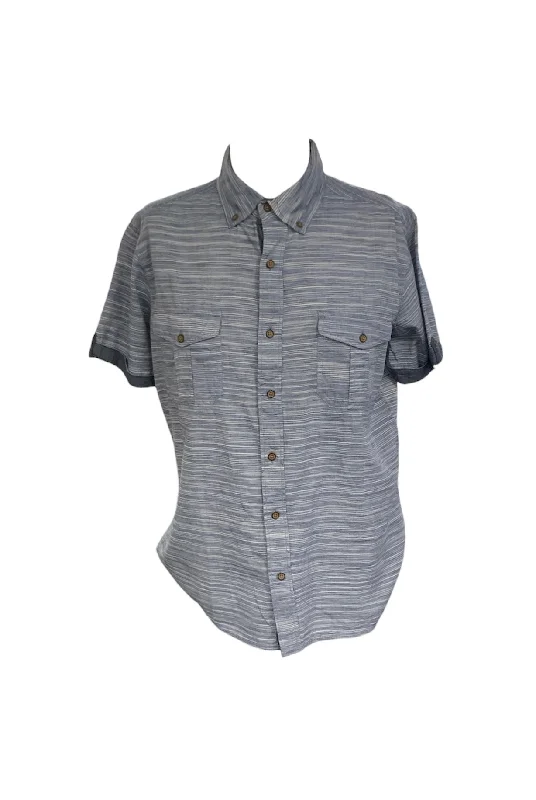 Free Planet Men's Shirt Blue L