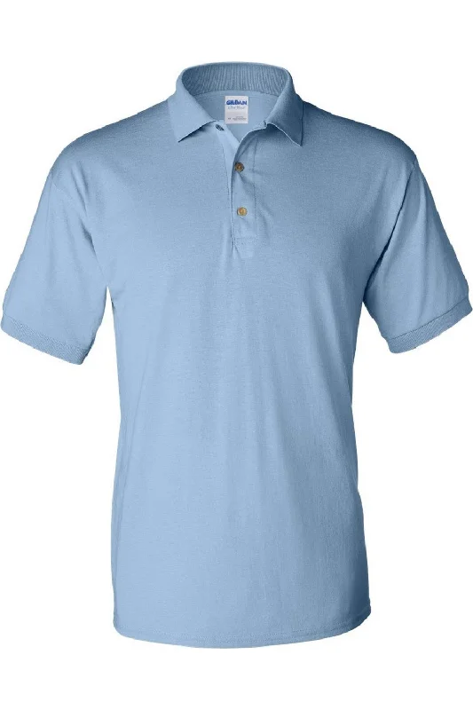 Men's short-sleeve soft trendy-soft-hue shirt-Gildan Adult DryBlend Jersey Short Sleeve Polo Shirt