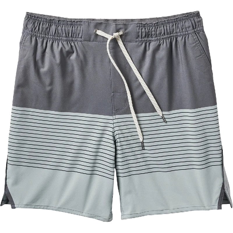 men's pleated travel black pants-Men's Trail Short