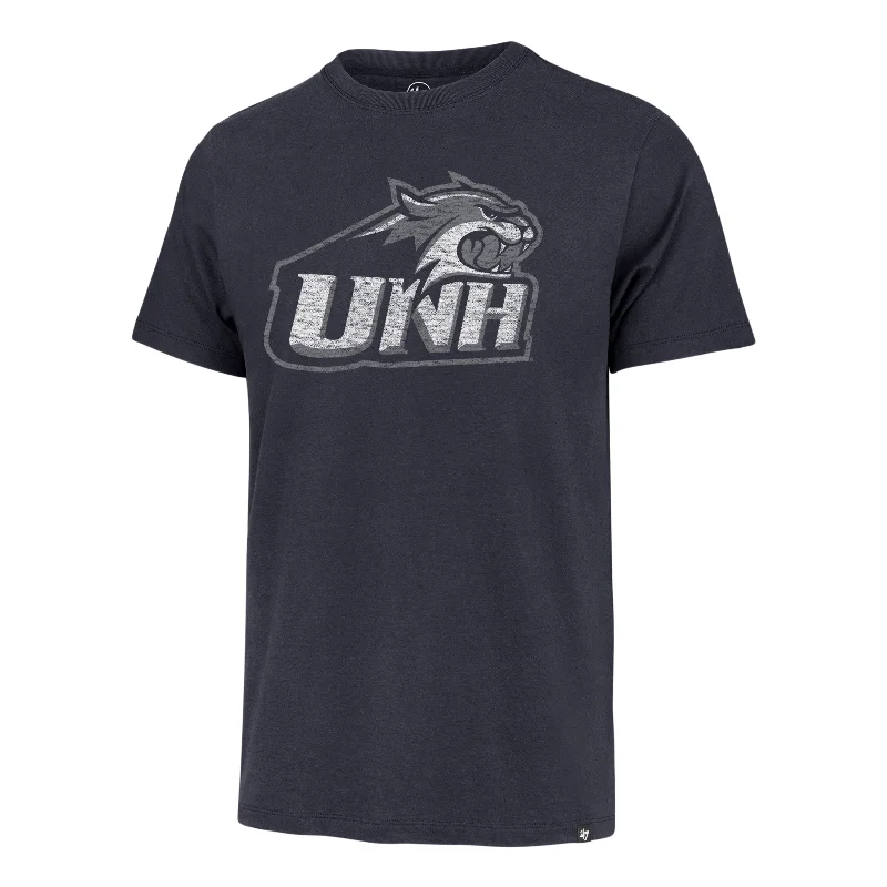 Men's short-sleeve tropical lemon top-NEW HAMPSHIRE WILDCATS UNH PREMIER '47 FRANKLIN TEE