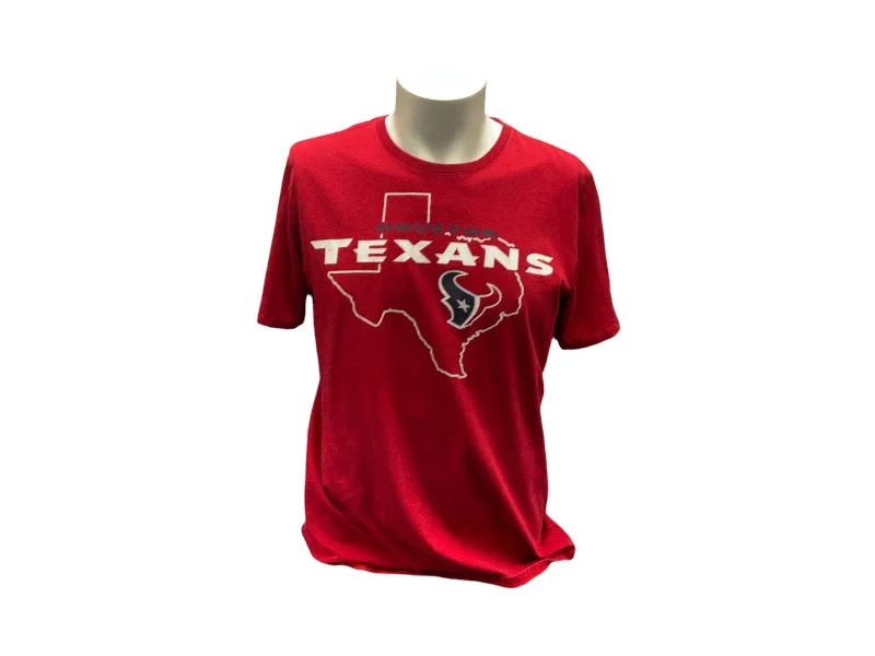 Nike Athletic Cut Boys Houston Texans Shirt Red Large .