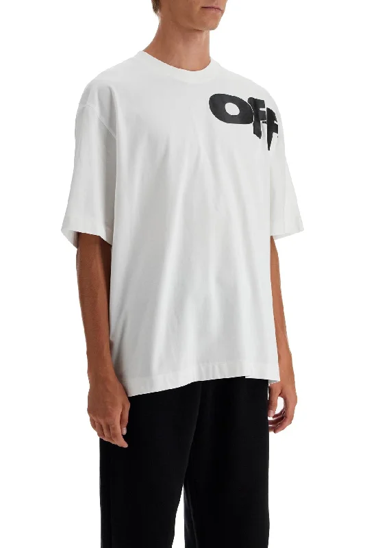 Men's short-sleeve classic muted-big-ombre top-Off-White "shared Logo T-Shirt With