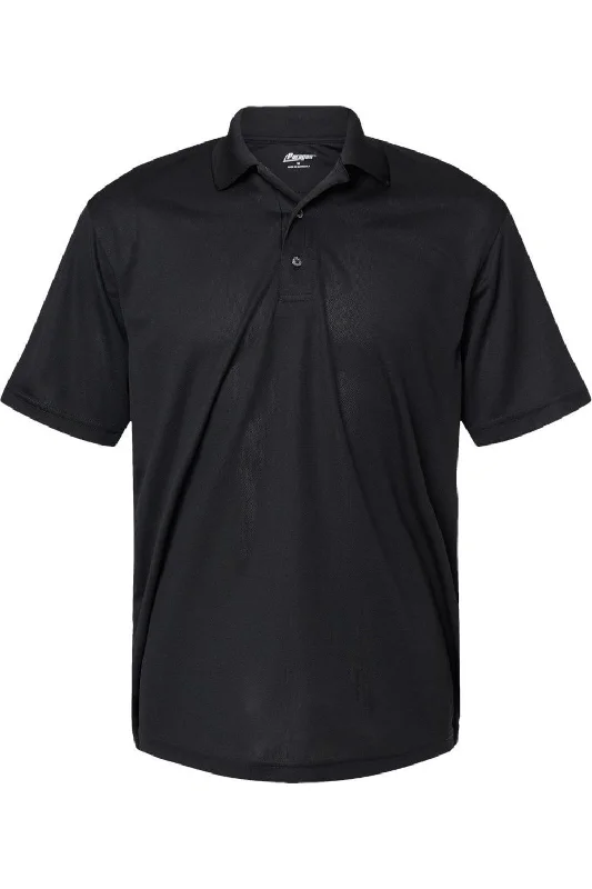 Men's short-sleeve rugged true-sunproof shirt-Paragon Saratoga Performance Mini Mesh Polo