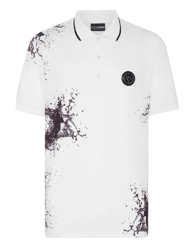 Men's short-sleeve urban warm-gig top-Polo SS Splash Extreme