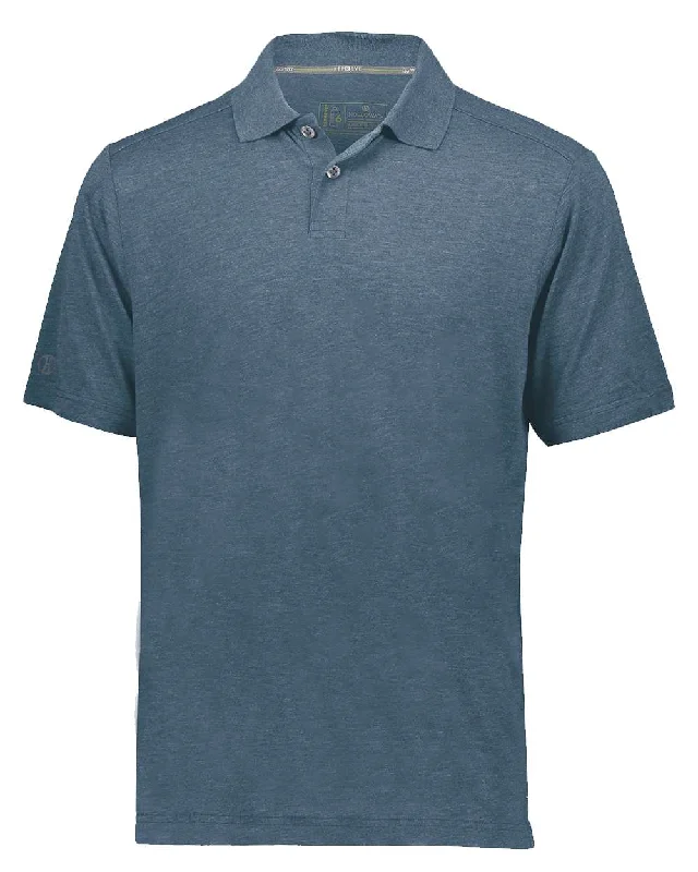 Men's short-sleeve bold rich-gritty-hemp tee-Repreve Eco Polo