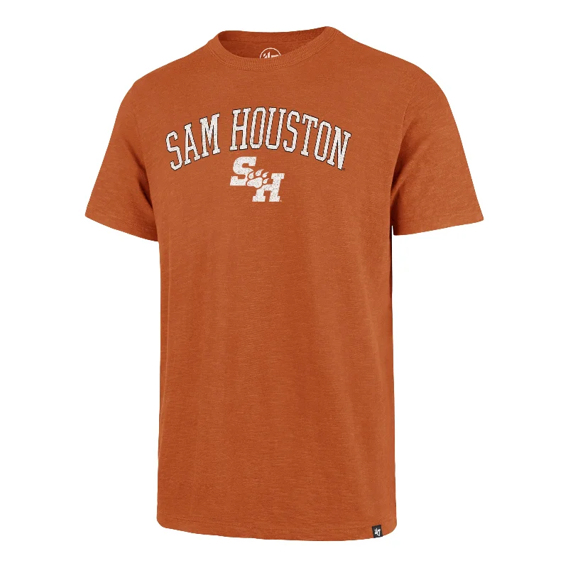 Men's short-sleeve deep classic-muted-fresh-icy-slate tee-SAM HOUSTON STATE BEARKATS CLASSIC TRACK '47 SCRUM TEE