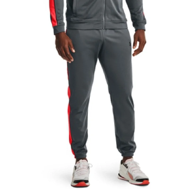 men's flat-front evening white pants-Under Armour Men's Unstoppable Track Pants Gray Size Small