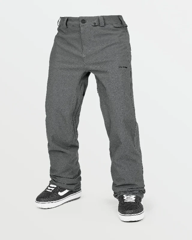 men's tailored outdoor beige pants-Mens Freakin Snow Chino - Charcoal