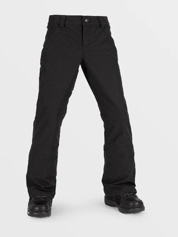 men's tapered workday black pants-Kids Frochickidee Insulated Pants - Black