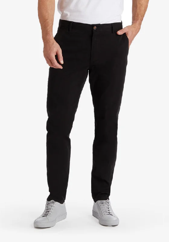 men's slim casual weekend navy pants-The Twill Chino Charles